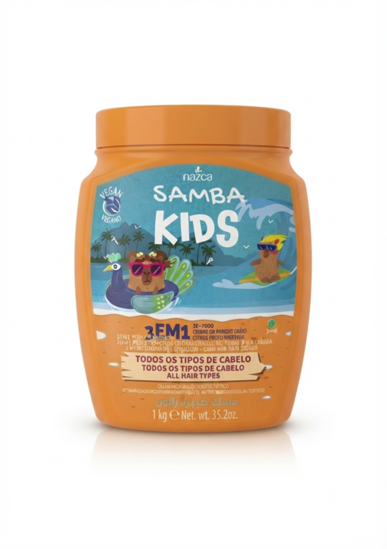 samba kids hair mask all types 1kg samba kids hair mask all types 1kg
